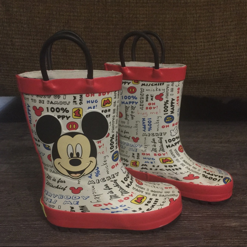 Toddler boys rain boots